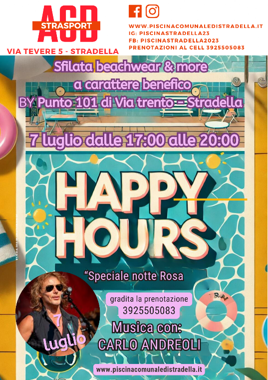 happy hours 7 luglio 2024 